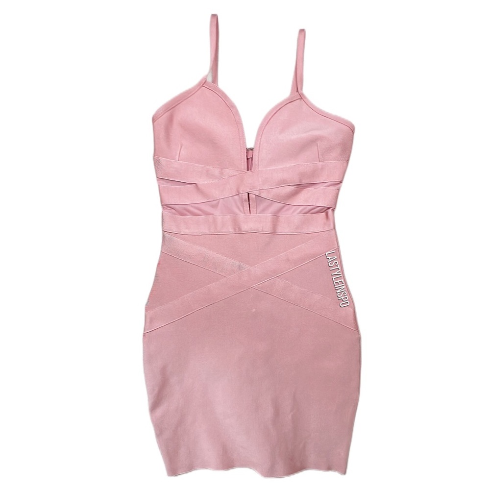 REVOLVE By The Way Bodycon Dress Bandage Pink Size XXS